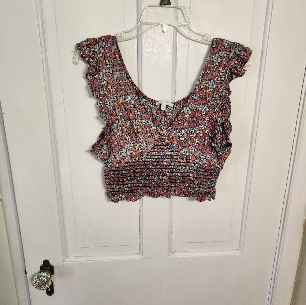 Patrons of Peace Crop Top Size M